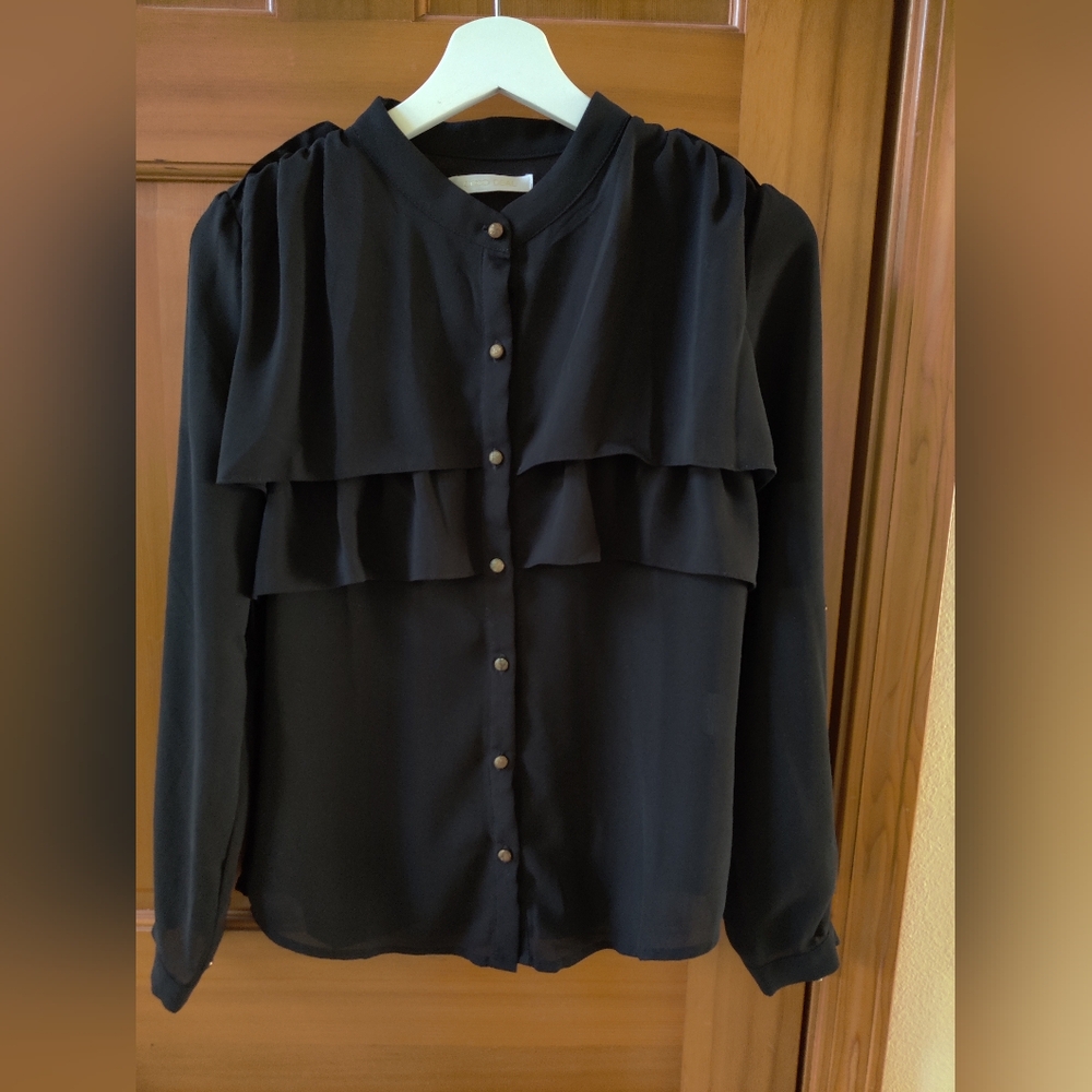 Elegant Black Women's Top